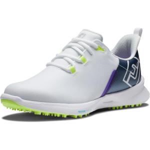 imageFootJoy Womens FJ Fuel Sport Golf ShoeWhiteNavyBright Yellow
