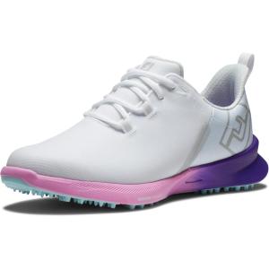 imageFootJoy Womens FJ Fuel Sport Golf ShoeWhitePinkPurple