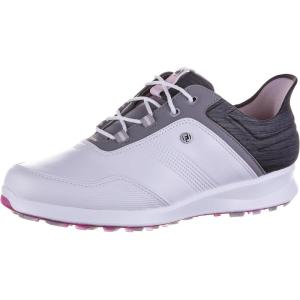 imageFootJoy Womens Stratos Golf ShoeWhiteBlackPink