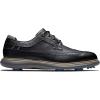 imageFootJoy Mens TraditionsShield Tip Previous Season Style Golf ShoeBlackBlackGrey