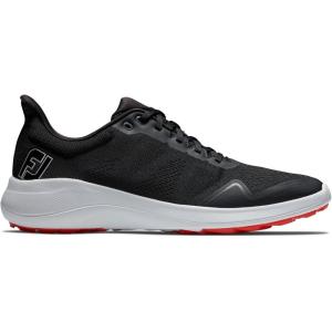 imageFootJoy Mens Fj Flex Previous Season Style Golf ShoeBlackWhiteRed