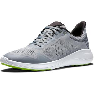 imageFootJoy Mens Fj Flex Previous Season Style Golf ShoeGreyWhiteLime