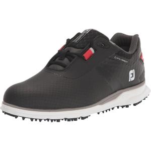 imageFootJoy Mens Prosl Sport Golf ShoeBlackRed