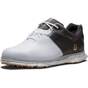 imageFootJoy Mens Prosl Sport Golf ShoeWhiteBlackGold