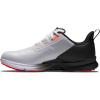 imageFootJoy Mens Fj Fuel Golf ShoeWhiteBlackCoral