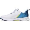 imageFootJoy Mens Fj Fuel Golf ShoeWhiteBlueGreen