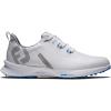 imageFootJoy Mens Fj Fuel Golf ShoeWhiteWhiteBlue Jay