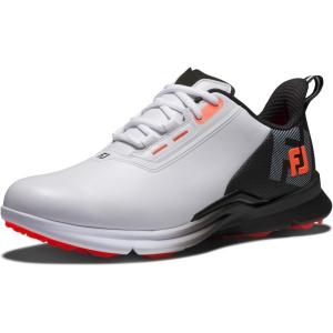 imageFootJoy Mens Fj Fuel Golf ShoeWhiteBlackCoral