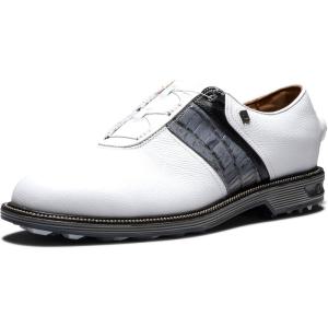 imageFootJoy Mens Premiere SeriesFlint Previous Season Style Golf ShoeWhiteGrey