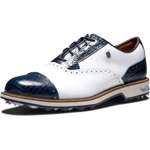 imageFootJoy Mens Premiere SeriesTarlow Previous Season Style Golf ShoeWhiteNavy