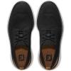 imageFootJoy Mens Traditions Knit Golf ShoeBlackBlackTan