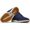 imageFootJoy Mens Traditions Knit Golf ShoeNavyNavyTan