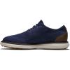 imageFootJoy Mens Traditions Knit Golf ShoeNavyNavyTan