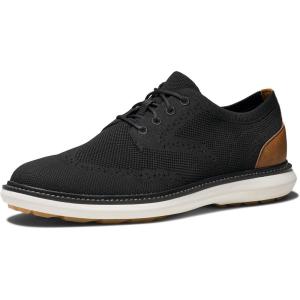 imageFootJoy Mens Traditions Knit Golf ShoeBlackBlackTan