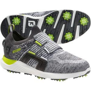 imageFootJoy Mens Hyperflex Boa Golf ShoeCharcoalGreyLime