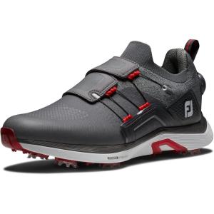 imageFootJoy Mens Hyperflex Boa Golf ShoeCharcoalgreyRed