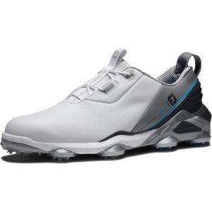 imageFootJoy Mens Tour Alpha Previous Season Style Golf ShoeWhiteGreyBlue