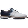 imageFootJoy Mens Premiere Series Packard Golf ShoeWhiteLight BlueNavy