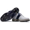 imageFootJoy Mens Premiere Series Packard Golf ShoeWhiteNavyLight Blue