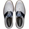 imageFootJoy Mens Premiere Series Packard Golf ShoeWhiteNavyLight Blue