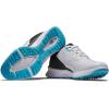imageFootJoy UnisexChild Fj Fuel Junior Golf ShoeWhiteBlackBlue