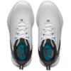 imageFootJoy UnisexChild Fj Fuel Junior Golf ShoeWhiteBlackBlue