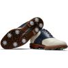 imageFootJoy Mens Premiere Series Wilcox Golf ShoeCreamNavyBrick