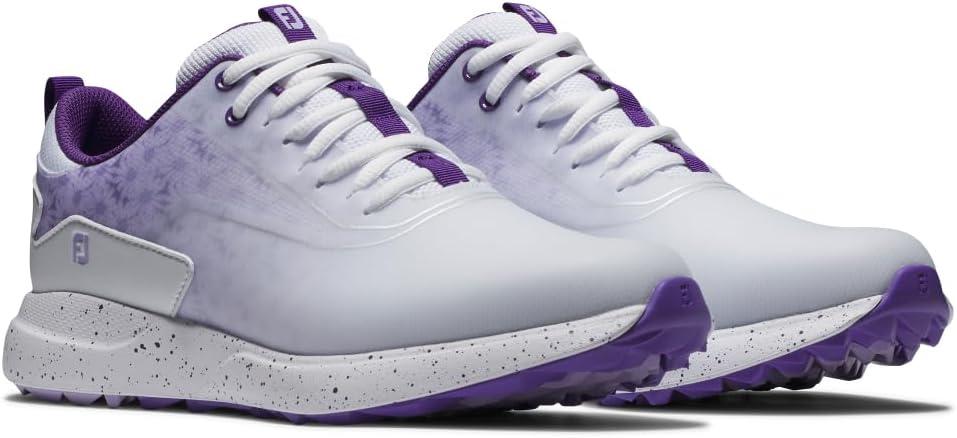 imageFootJoy Womens Fj Performa Golf ShoeWhiteWhitePurple