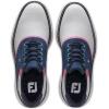 imageFootJoy Mens Traditions Golf ShoeWhiteBluePink