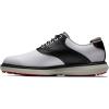 imageFootJoy Mens Traditions Spikeless Golf ShoeWhiteBlack