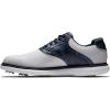 imageFootJoy Mens Traditions Spikeless Golf ShoeWhiteNavy Camo
