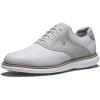 imageFootJoy Mens Traditions Golf ShoeWhiteGreyWhite