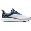 imageFootJoy Mens Fj Quantum Golf ShoeWhitePeacoatAquamarine