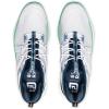imageFootJoy Mens Hyperflex Golf Shoe WhitePeacoatAquamarine 7WhitePeacoatAquamarine