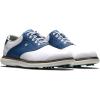 imageFootJoy Mens Traditions Golf ShoeWhiteLight Navy