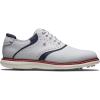 imageFootJoy Mens Traditions Golf ShoeWhiteNavyRed