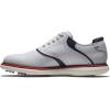 imageFootJoy Mens Traditions Golf ShoeWhiteNavyRed