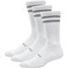 imageFootJoy Mens ComfortSof Crew 3Pack Socks White Fits Shoe Size 712