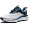 imageFootJoy Mens Fj Quantum Golf ShoeWhitePeacoatAquamarine