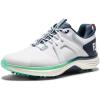 imageFootJoy Mens Hyperflex Golf Shoe WhitePeacoatAquamarine 7WhitePeacoatAquamarine