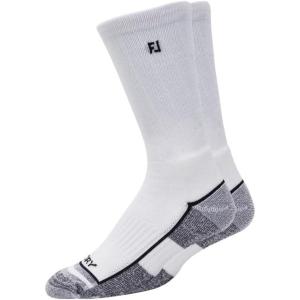 imageFootJoy Mens ProDry Crew SocksWhite