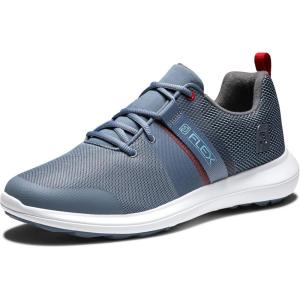 imageFootJoy Mens Fj Flex Previous Season Style Golf ShoeSlateRed