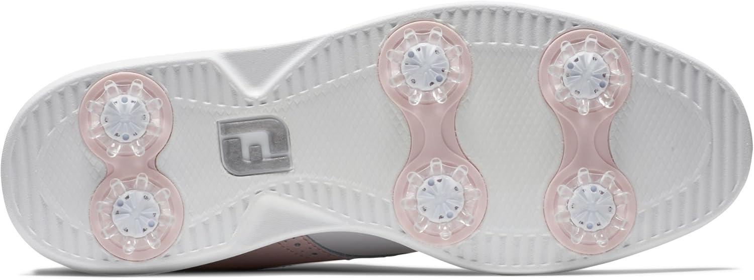 imageFootJoy Womens Traditions Golf ShoeLight GreyPink