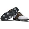 imageFootJoy Mens FJ Originals Previous Season Style Golf ShoeWhiteBrown