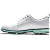 imageFootJoy Mens Premiere SeriesField Golf ShoeWhiteAquamarinePagaent Blue
