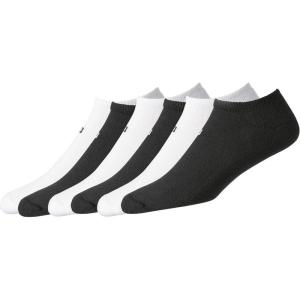 imageFootJoy Mens ComfortSof Low Cut Prior Generation SocksWhiteBlack