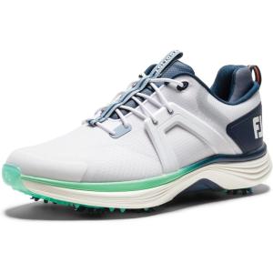 imageFootJoy Mens Hyperflex Golf ShoeWhitePeacoatAquamarine