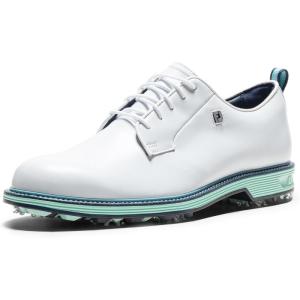 imageFootJoy Mens Premiere SeriesField Golf ShoeWhiteAquamarinePagaent Blue