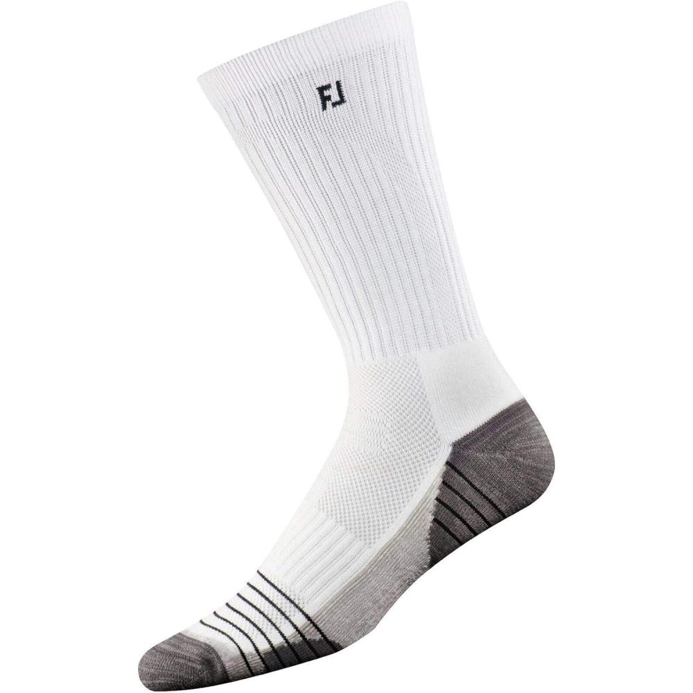 imageFootJoy Mens Techsof Tour Crew Prior GenerationWhite
