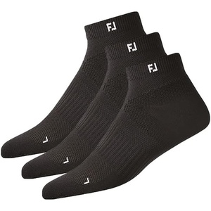 image:imageFootJoy Golf Socks for Men Tour Compression Sport Black 18519 3Pairs